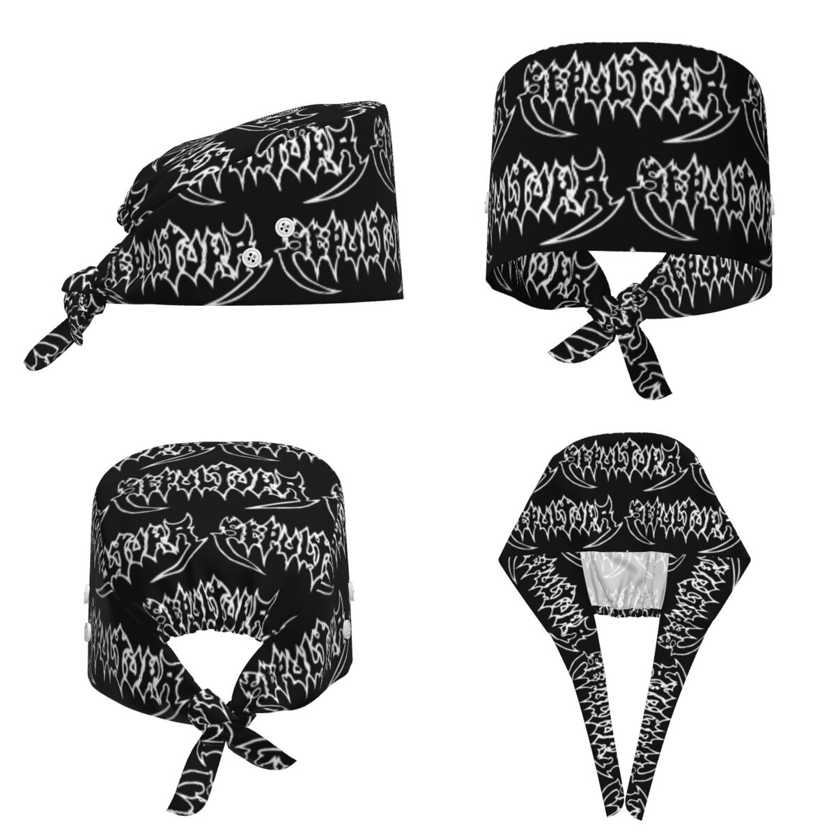 Men Accessories H&M - Sepultura Slayer Death Metal Czapka Chirurgiczna