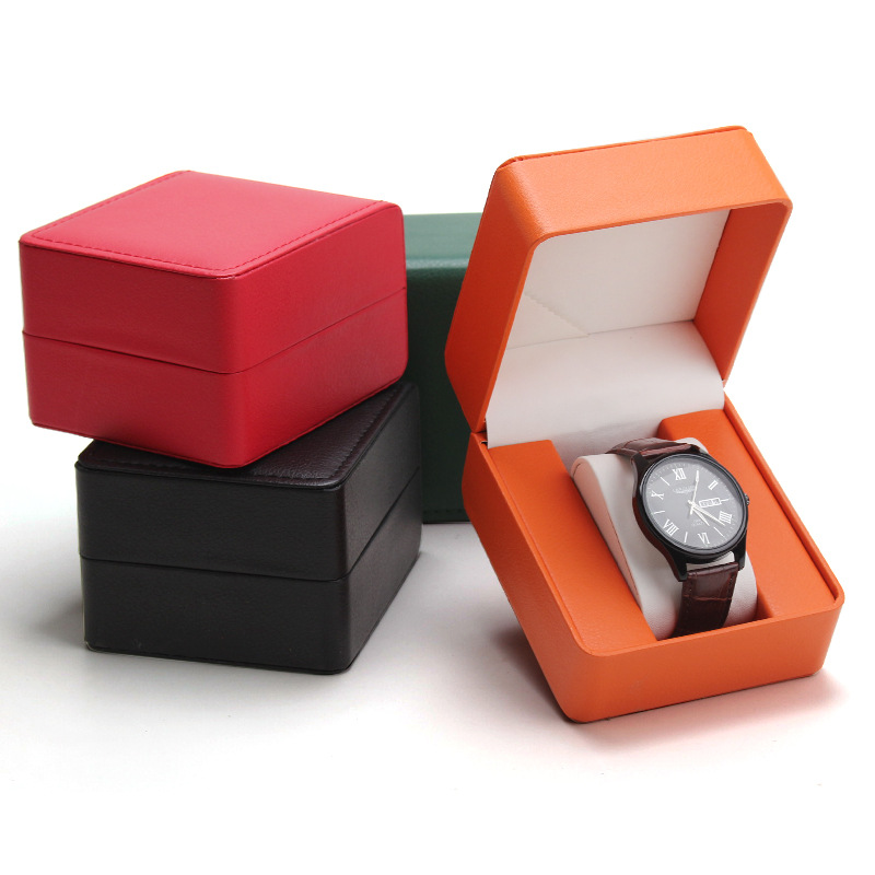 Men Accessories Organiser - Pudełko na zegarki zegarek PU pojemnik
