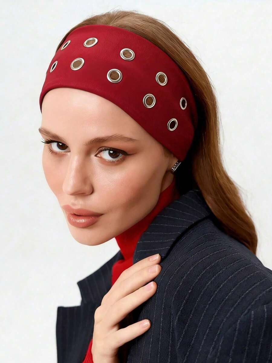 Men'S Yoga Accessories - 2 szt. Jednokolorowa sportowa opaska do