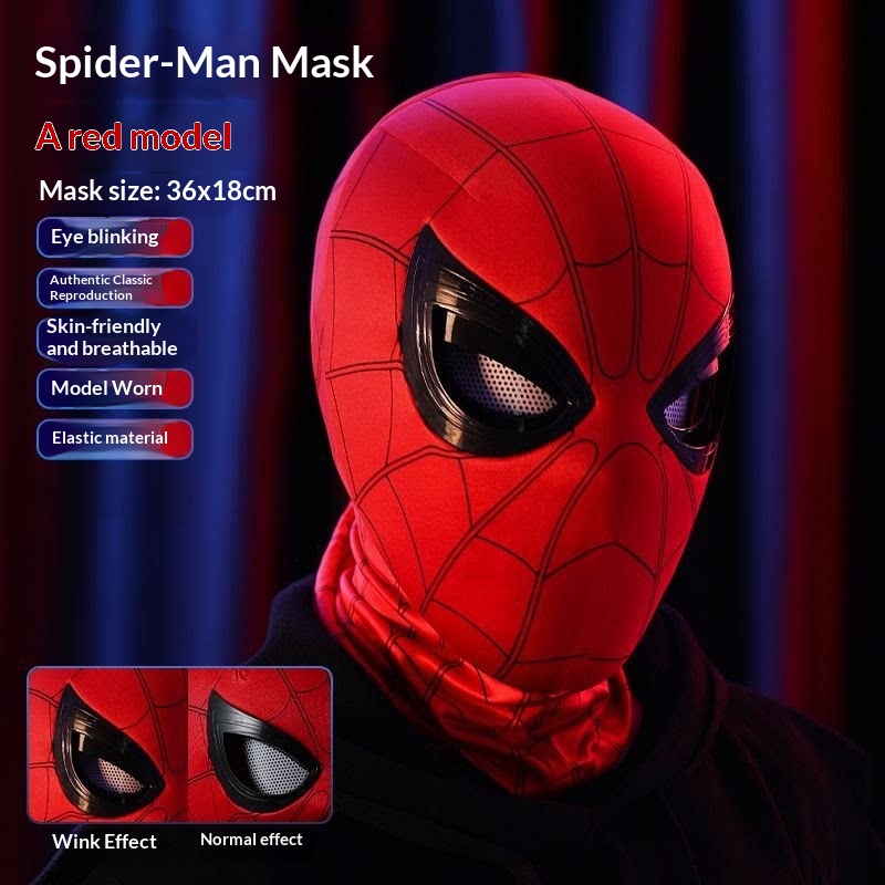 Maska Spider-Mana z ruchomymi  – Men Accessories H&M recenzja i cena