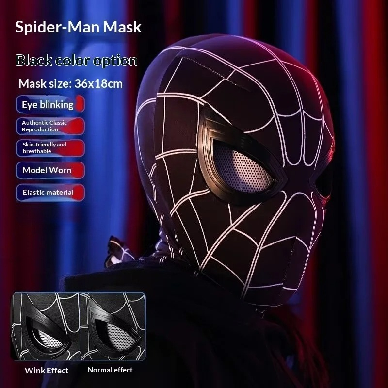 Maska Spider-Mana z ruchomymi  – Men Accessories H&M recenzja i cena