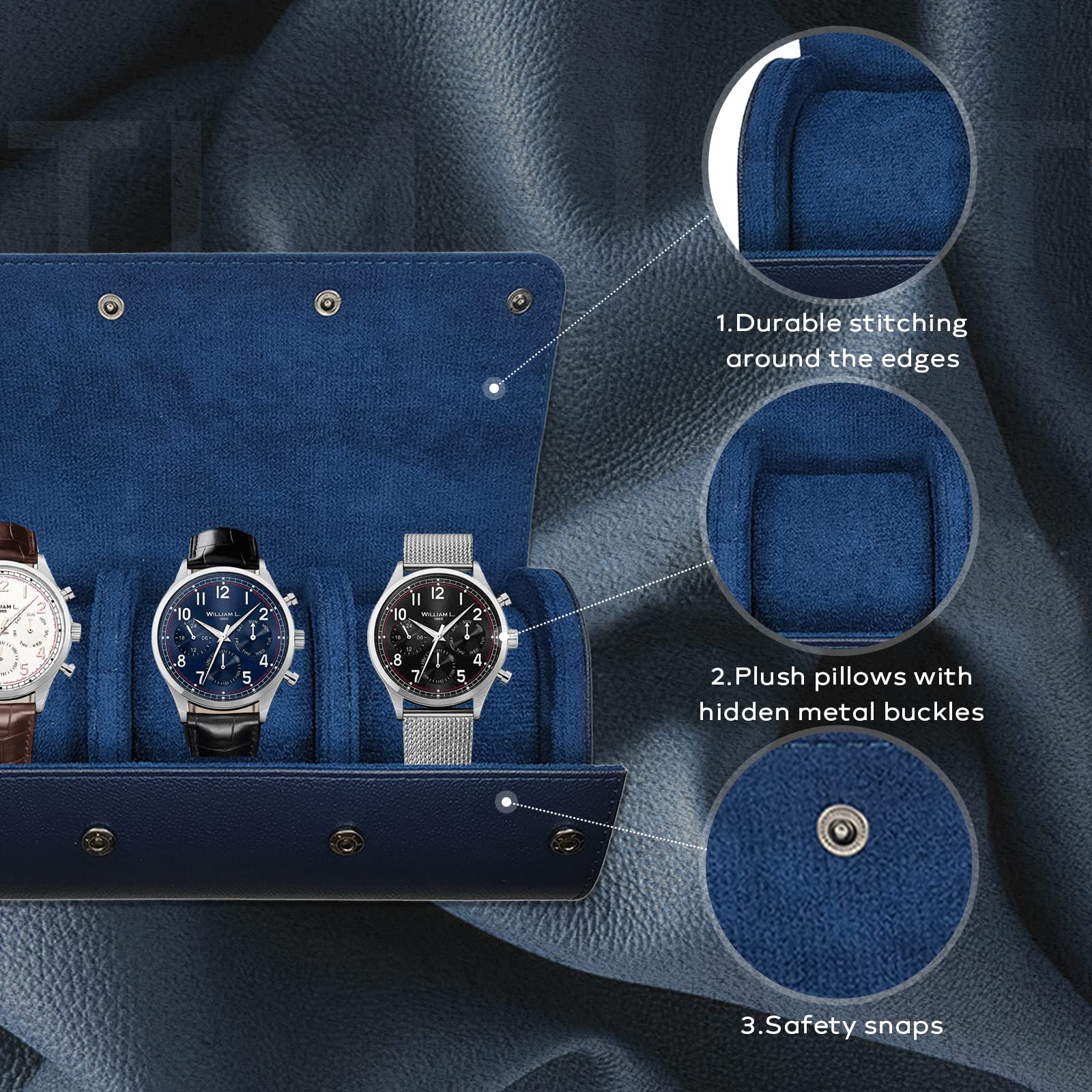 Organizer podróżny na zegarki  – Men Accessories Organiser recenzja i cena