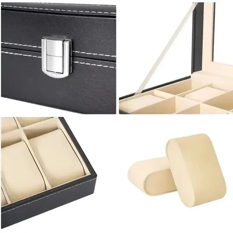 Pudełko na zegarki z ekoskóry  – Men Accessories Organiser recenzja i cena