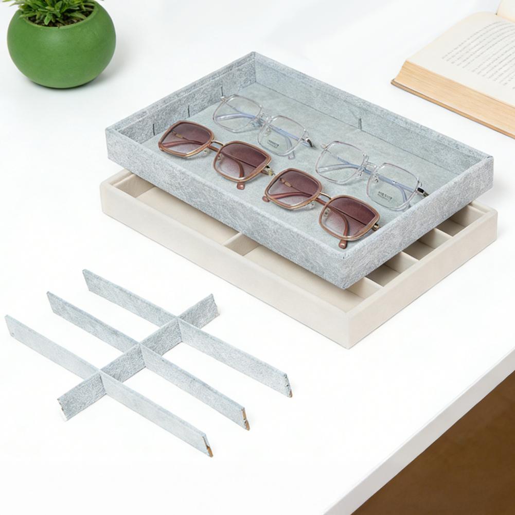 Pudełko na okulary z aksamitu  – Men'S Accessories Organizer Tray recenzja i cena